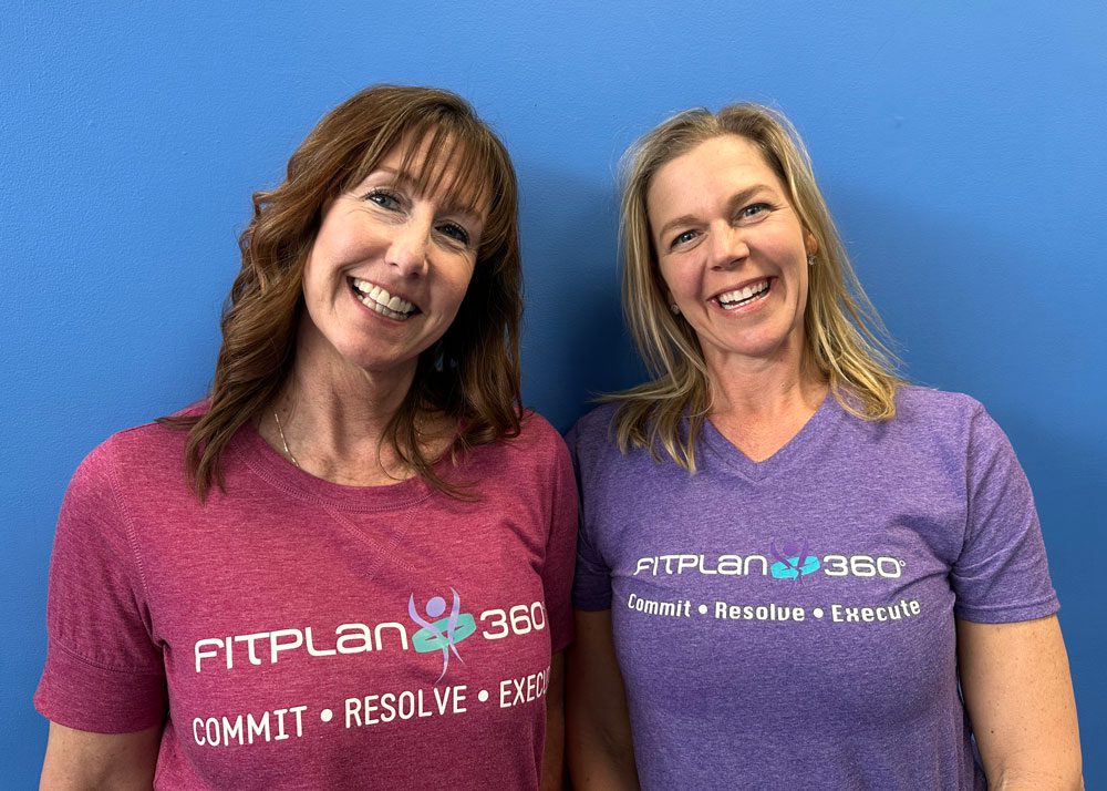 Beckie Houser and Stephanie Black at FitPlan 360°